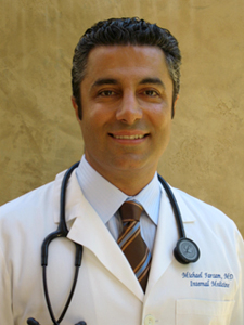 Portrait of Dr. Michael Farzam, MD, house call urgent care physician in Woodland Hills